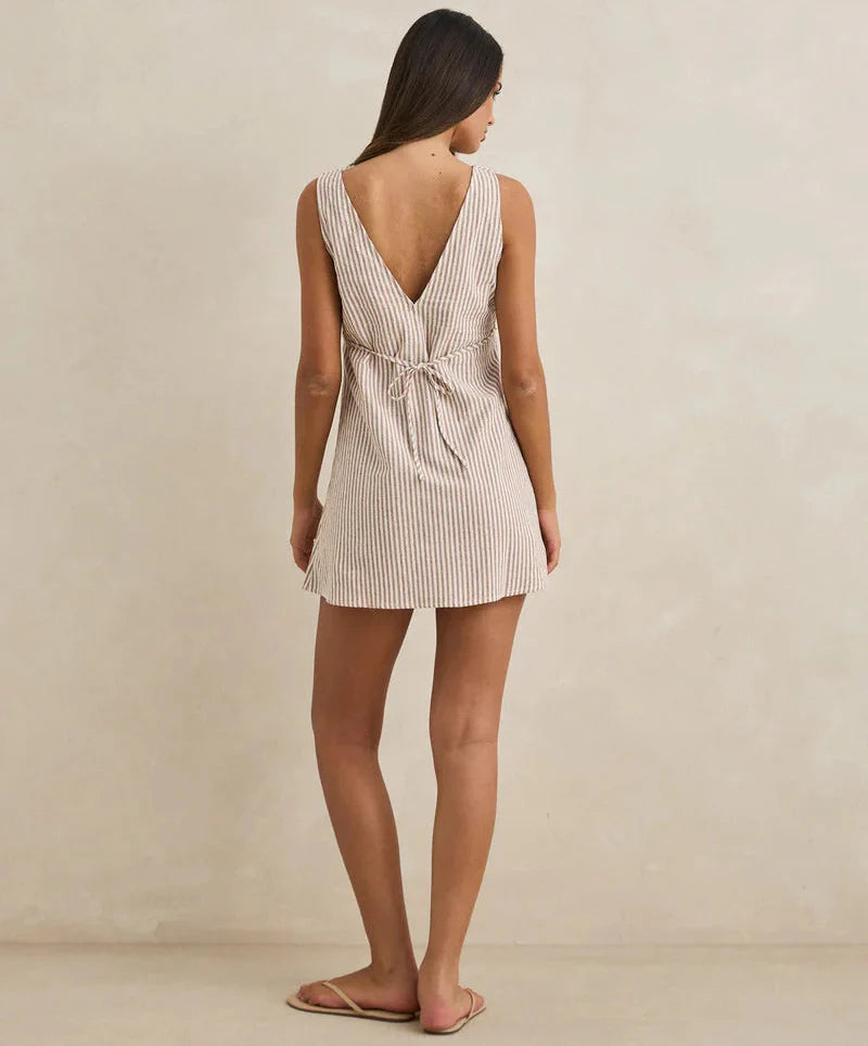 Rhythm Valley Stripe Mini Dress