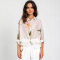 Lavender Brown Luciana Top