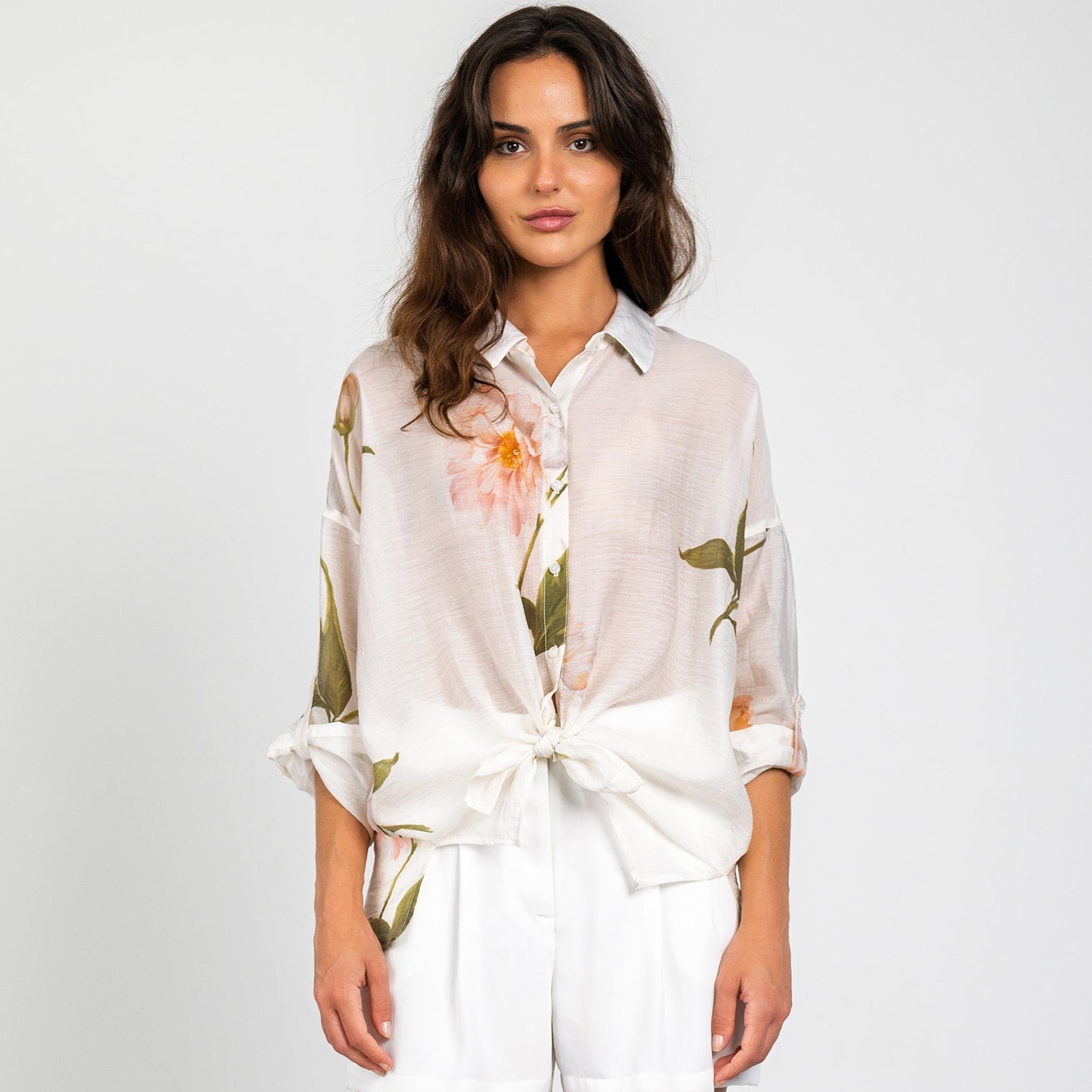 Lavender Brown Luciana Top