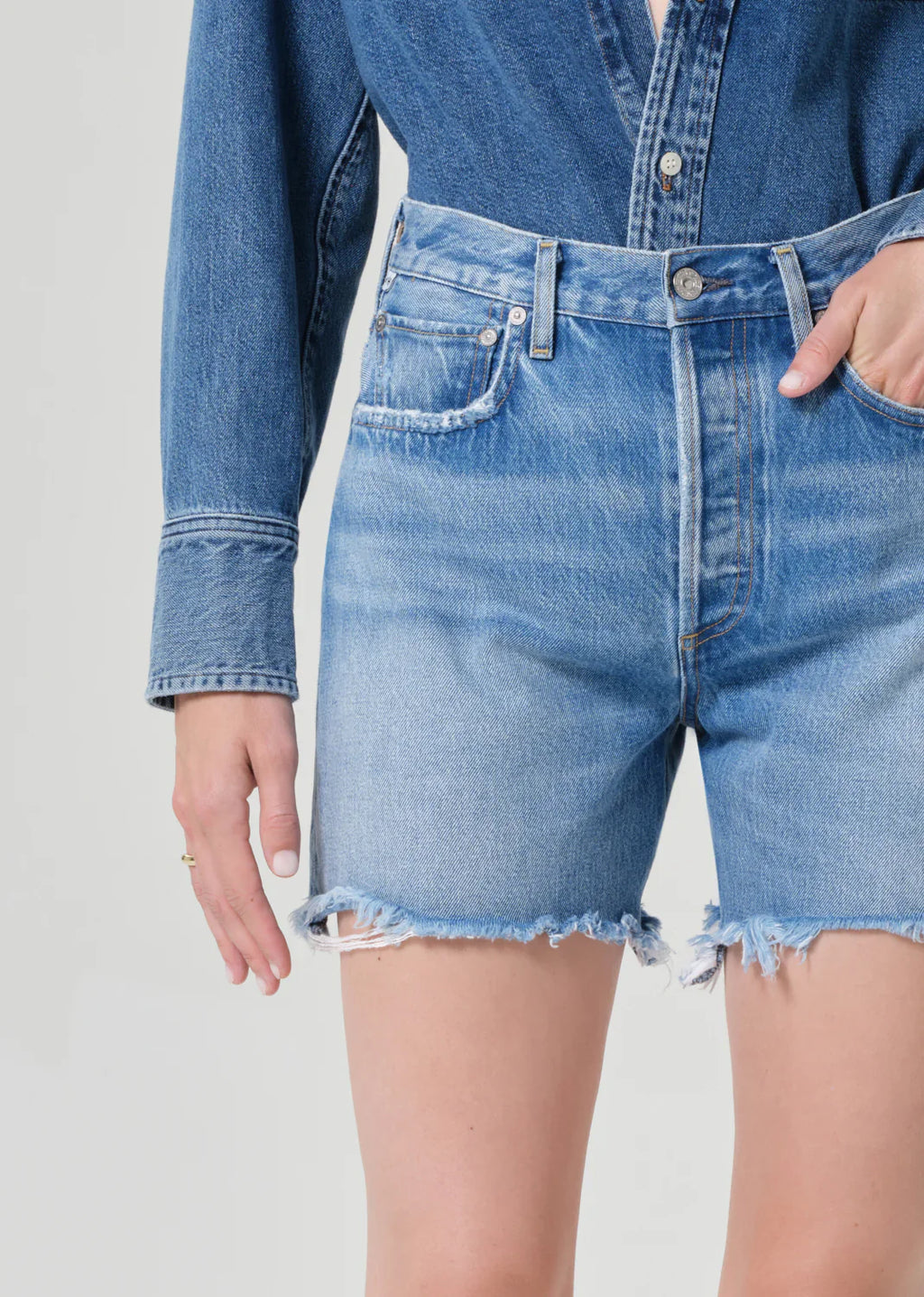 Citizens Of Humanity Marlow Long Vintage Short