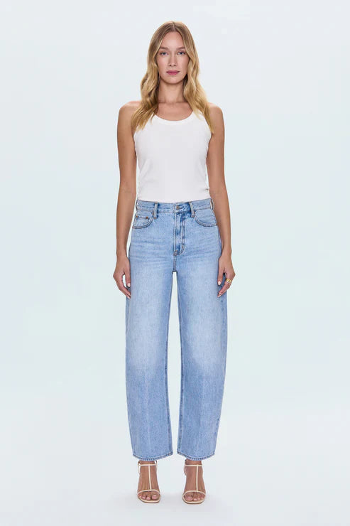 Wes Barrel Jean in Gaze
