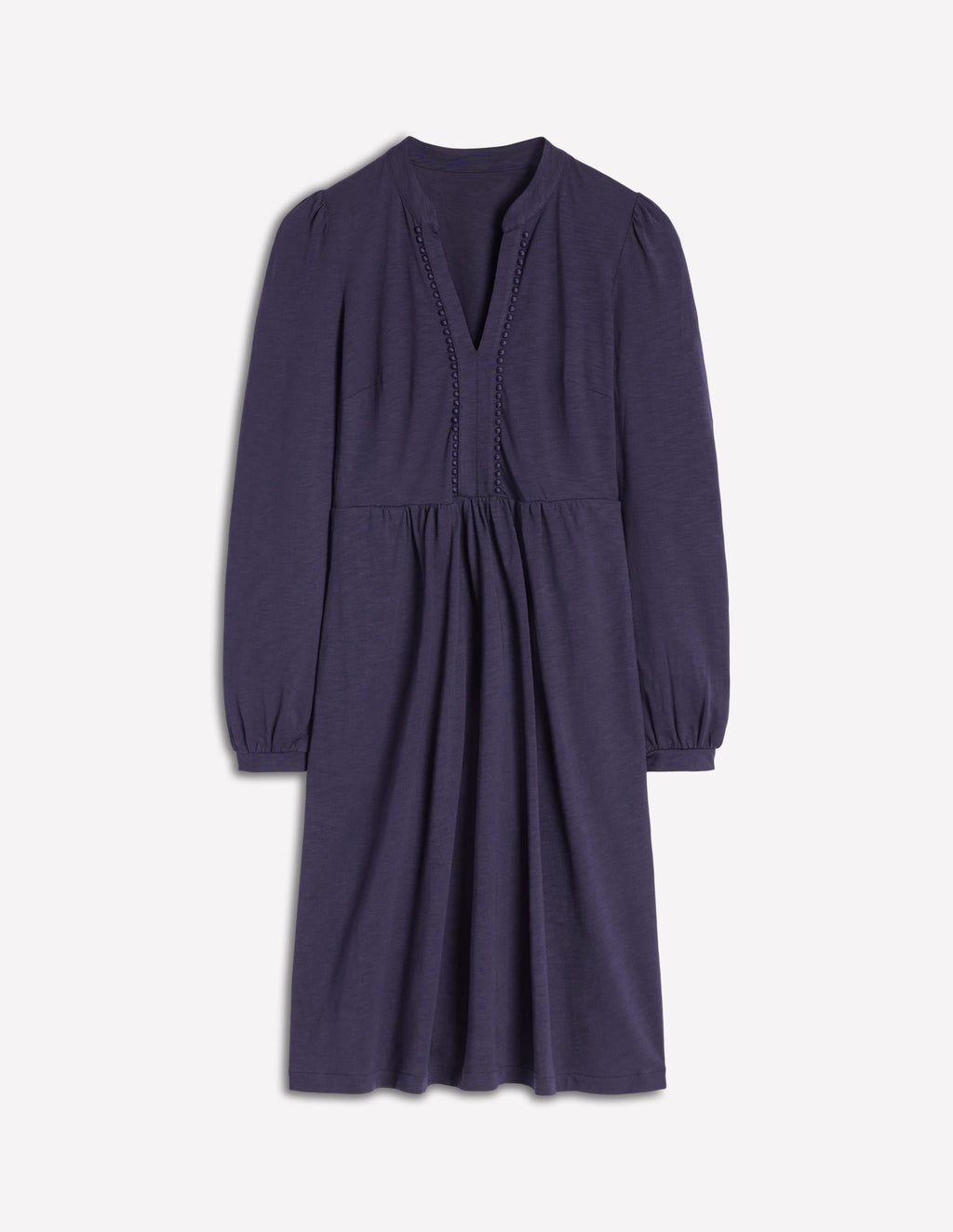 Naomi Relaxed Jersey Dress-Navy