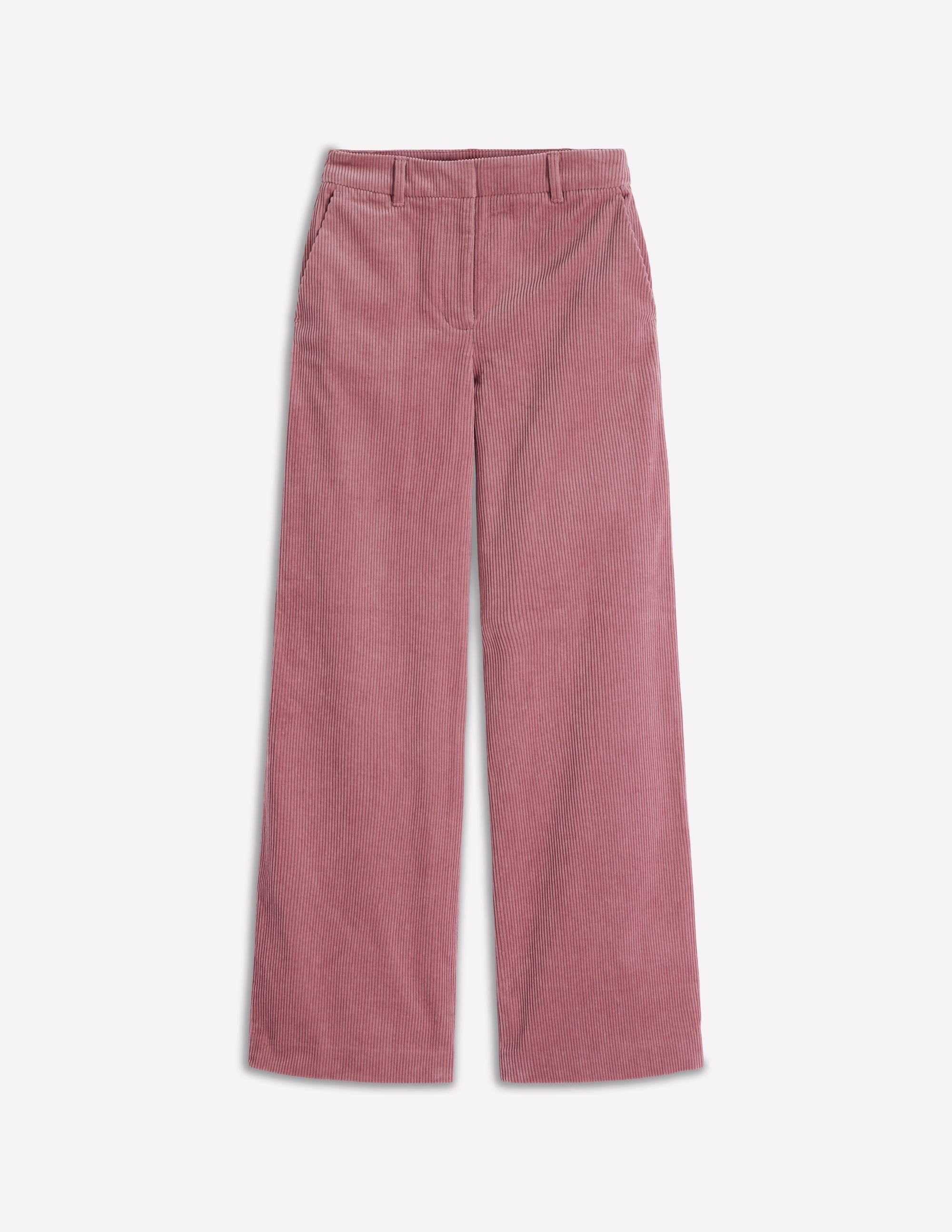 Belgravia Chunky Cord Pants-Blushing Rose