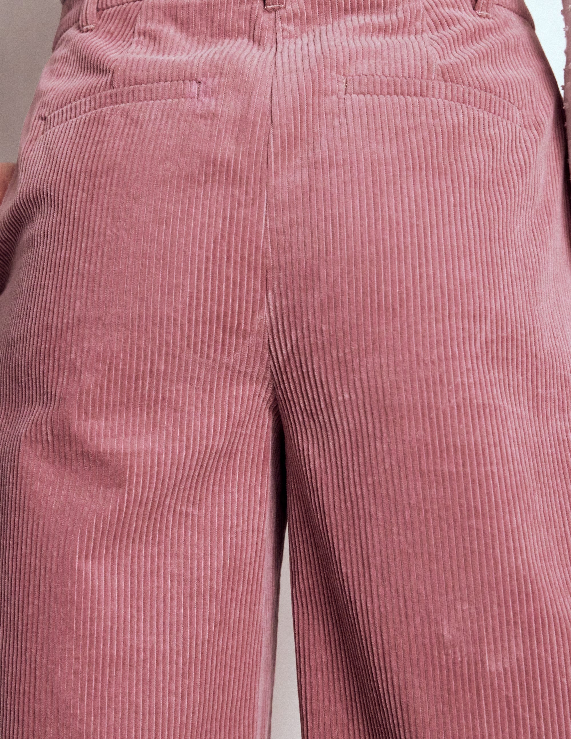 Belgravia Chunky Cord Pants-Blushing Rose
