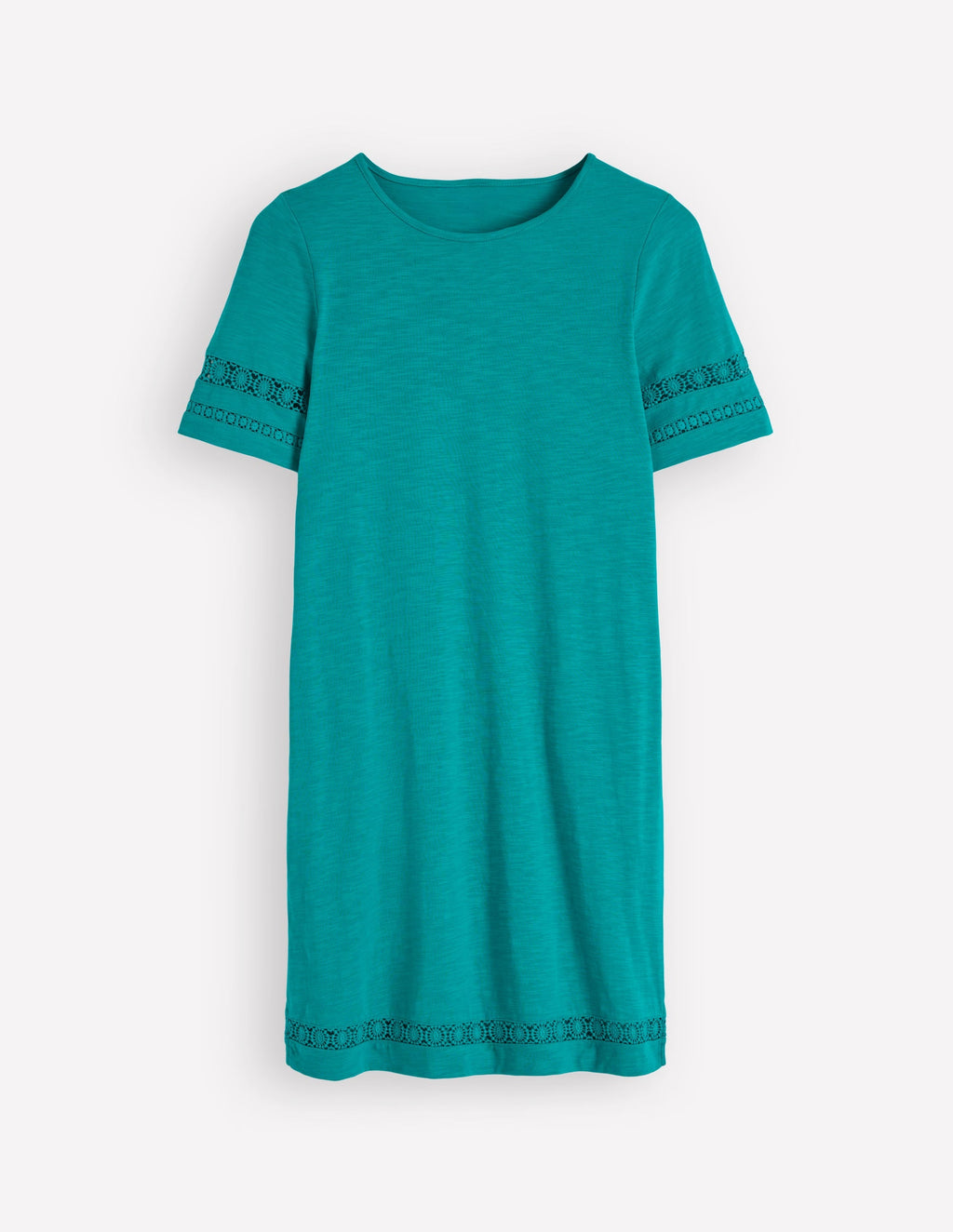 Hattie Jersey T-shirt Dress-Glaze Blue