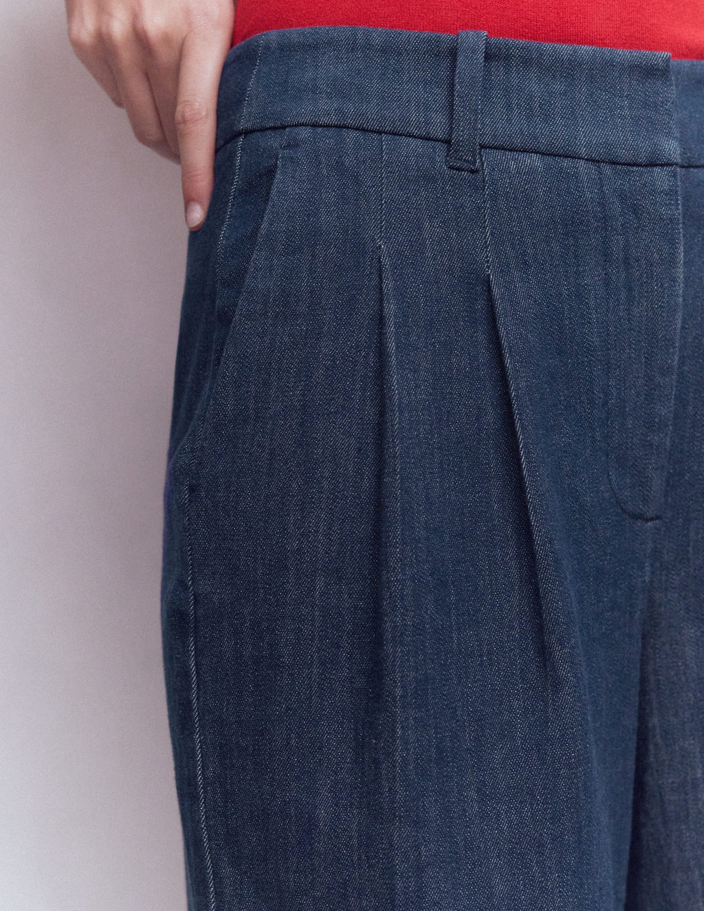 Kensington Twill Pants-Indigo