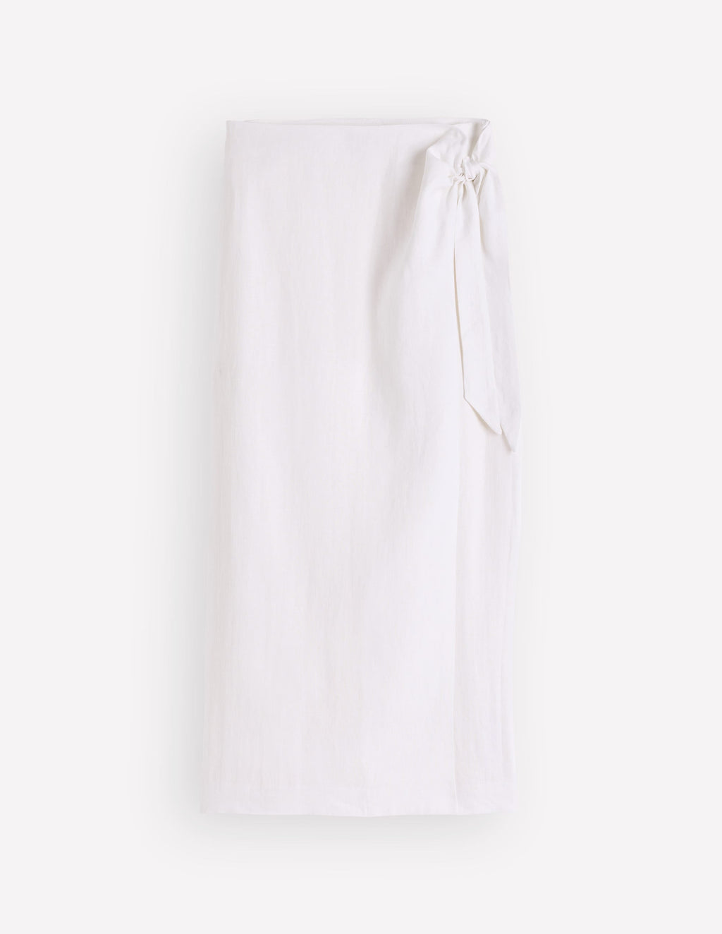 Dimitra Linen Column Skirt-White