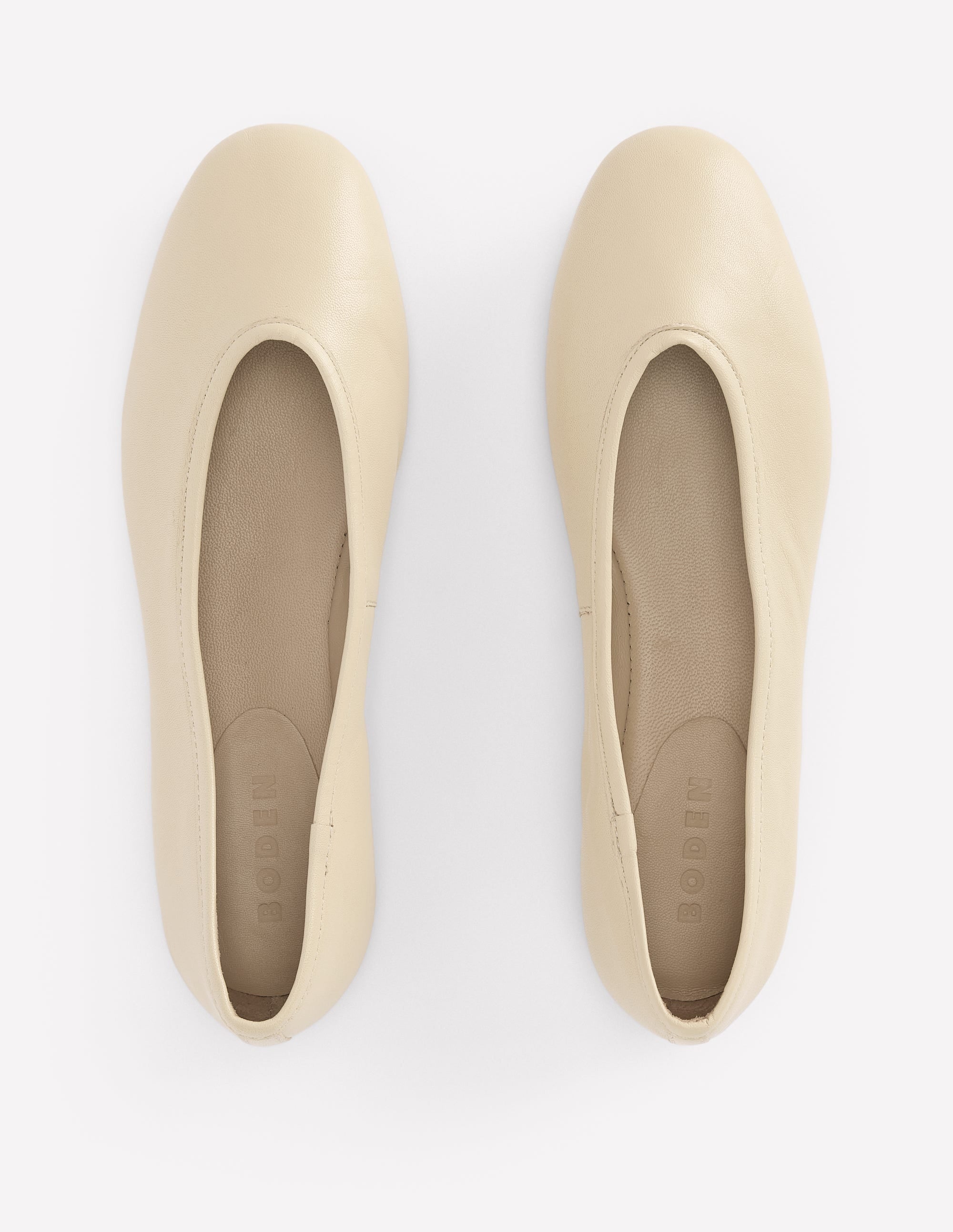 High Cut Ballet Flats-Butter Yellow
