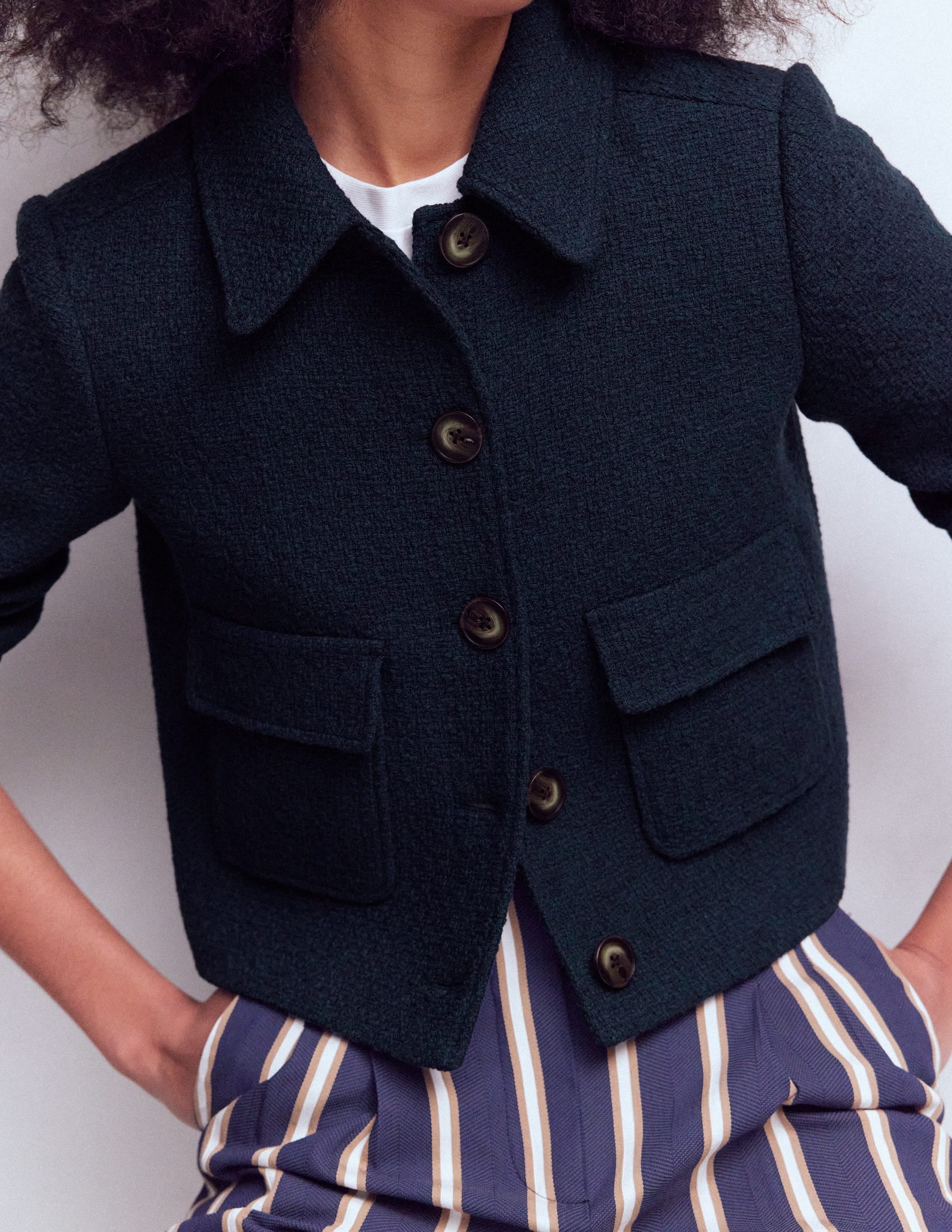 Lisburn Patch Pocket Jacket-Navy