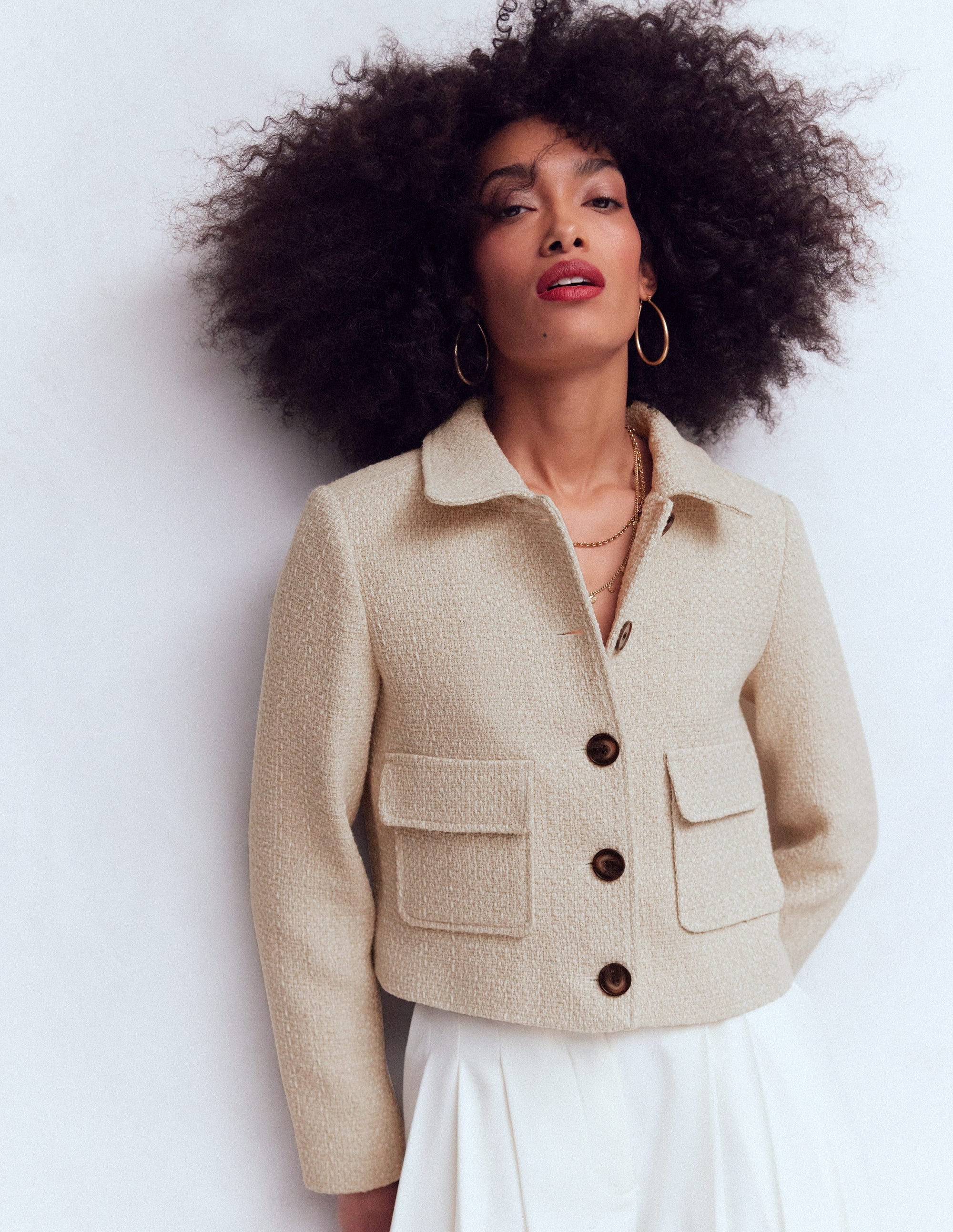 Lisburn Patch Pocket Jacket-Neutral