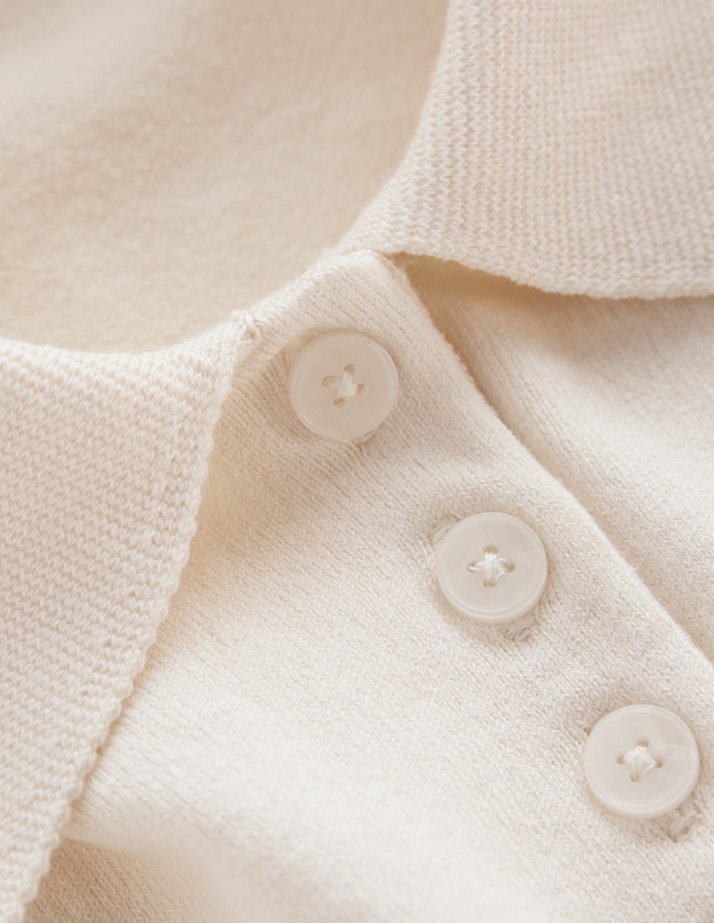 Chloe Henley Knitted Tank-Warm Ivory