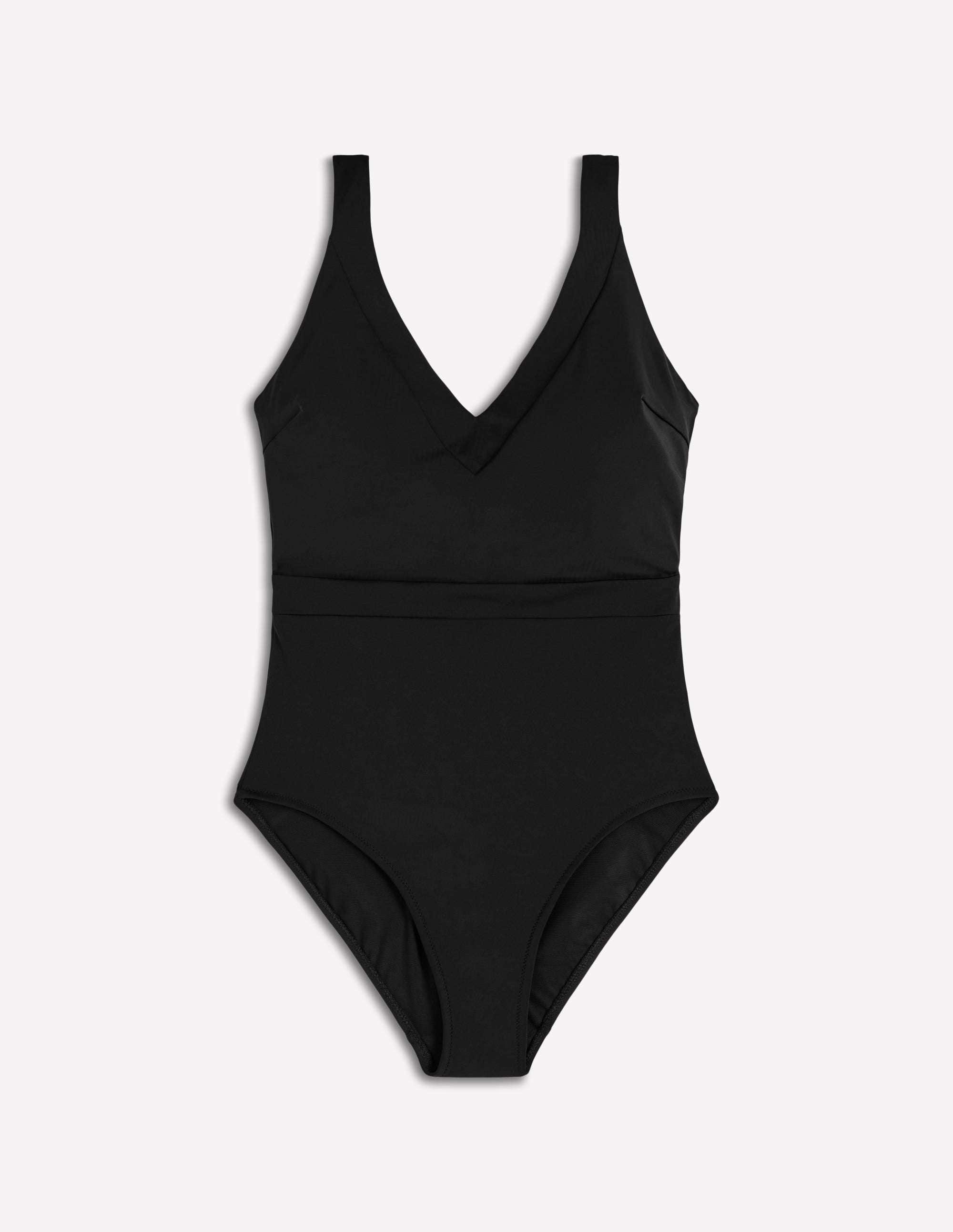Campania Cross-back Swimsuit-Black