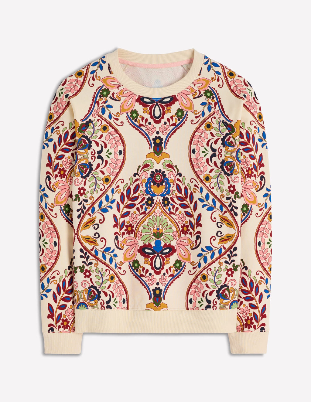 Emi Printed Sweatshirt-Multi, Enchanted Gardenia
