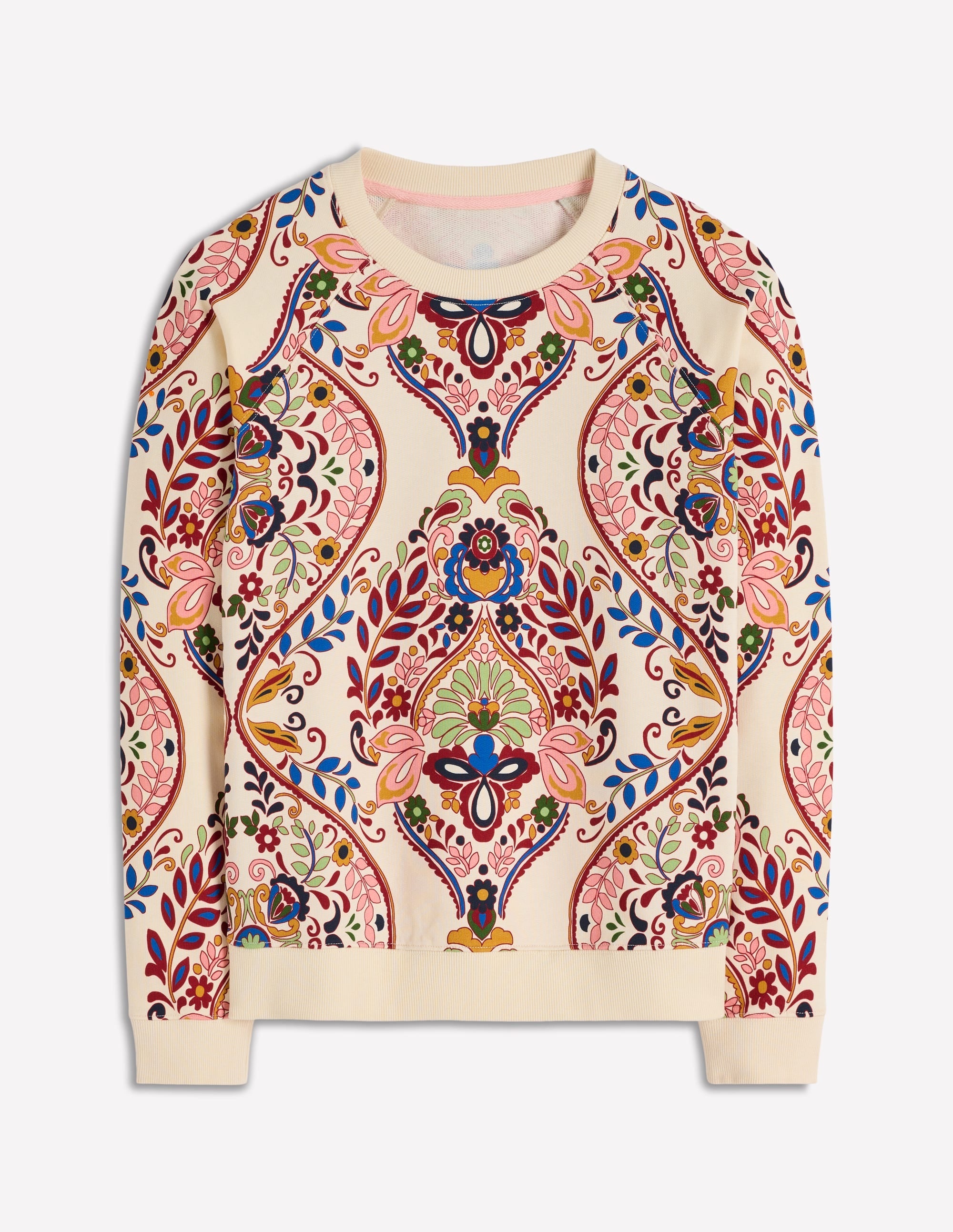 Emi Printed Sweatshirt-Multi, Enchanted Gardenia
