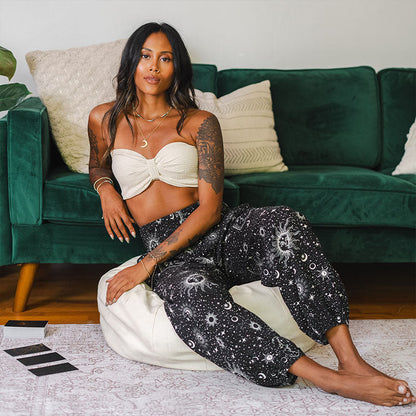 Raven Cosmic Sky Daydreamer Top + Harem Pants Set