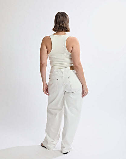 Noah Jeans White Regular/Tall