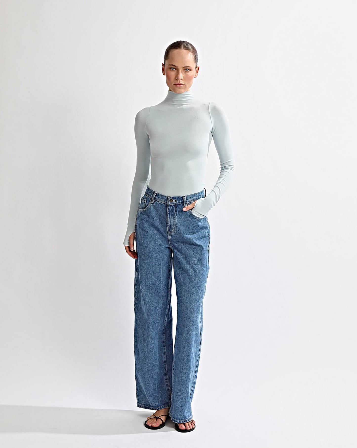 Amelia Long Sleeve Top Ice