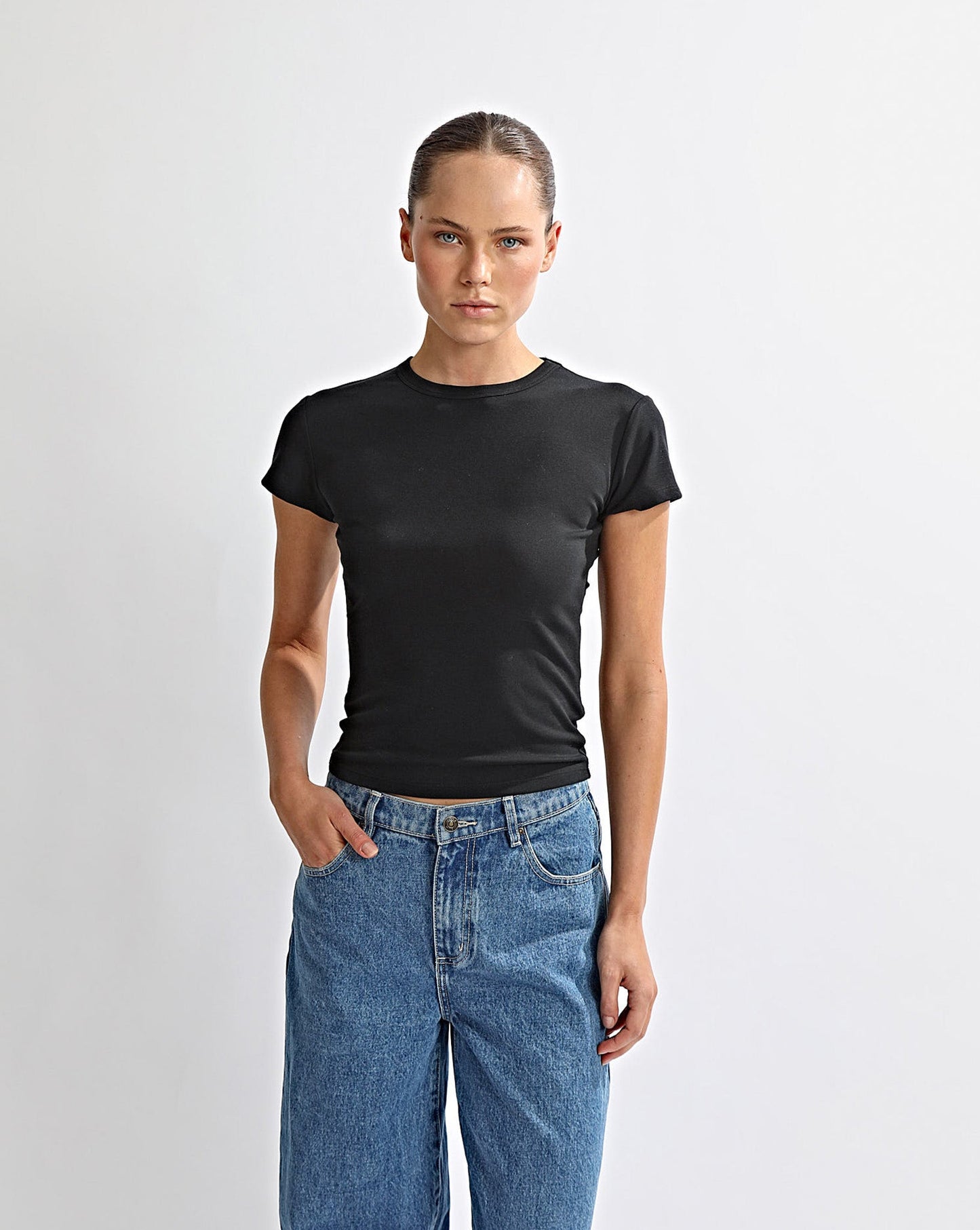 Kai Baby Tee Black