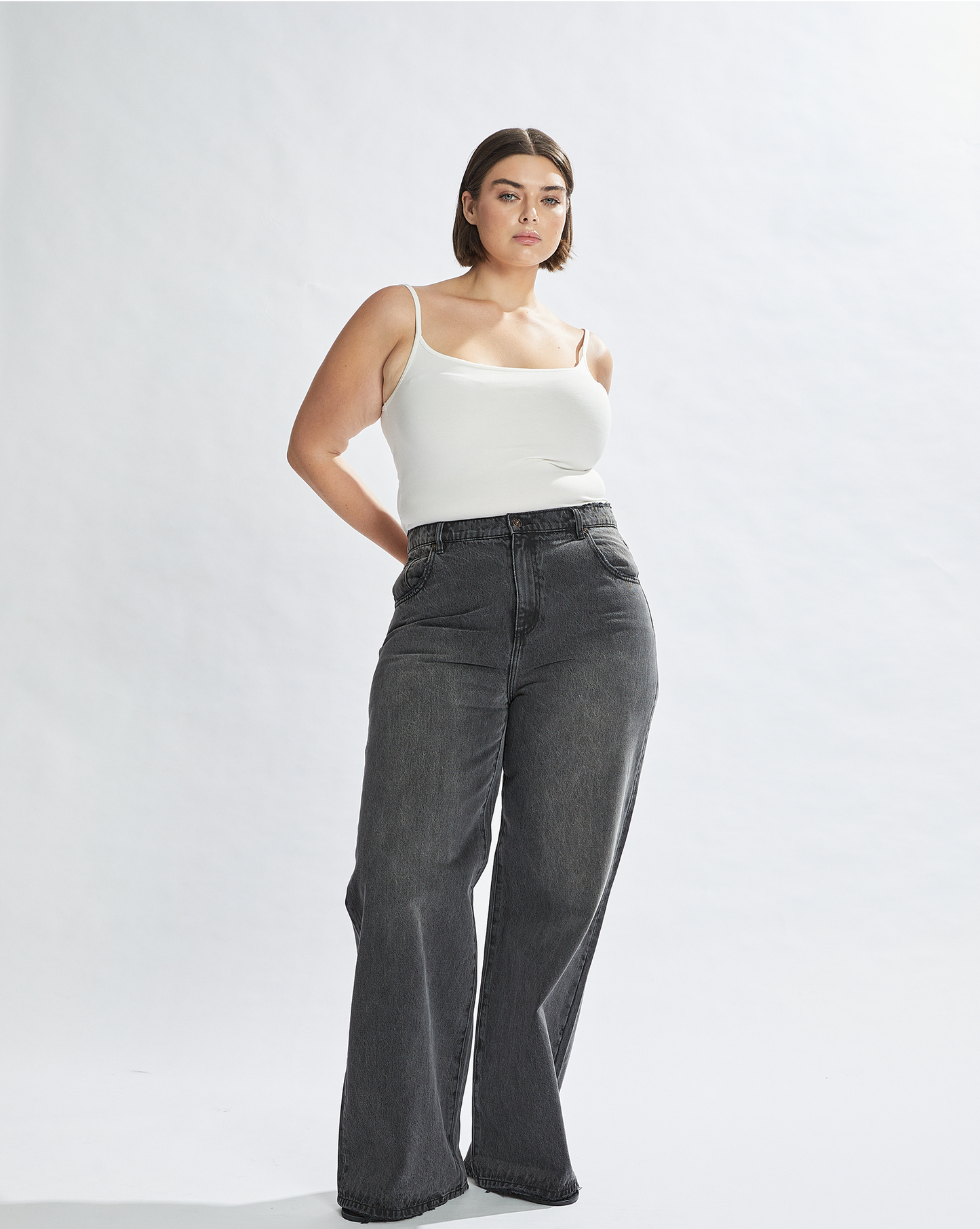 Harley High Rise Jeans Black