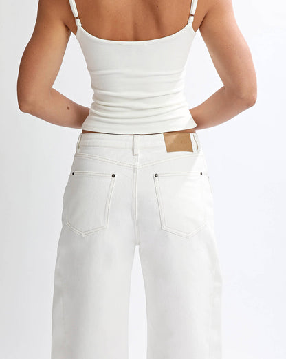 Toby Jeans White Regular/Tall