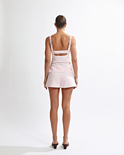 Luca Shorts Pink Stripe