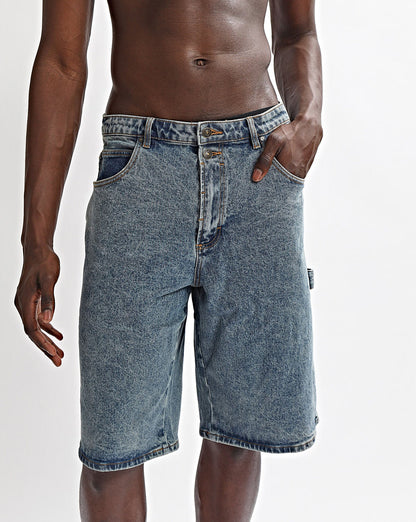 Brooks Denim Shorts Classic Blue