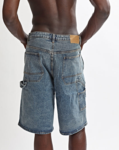 Brooks Denim Shorts Classic Blue