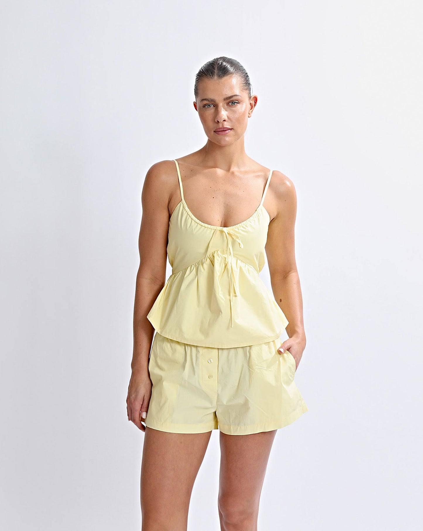 Gabby Top Yellow