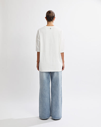Hunter Oversized Tee White
