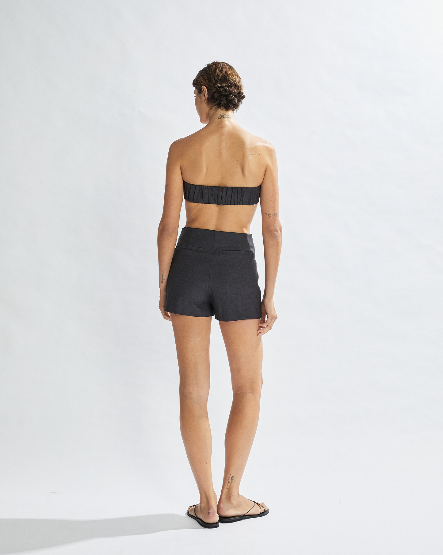 Benny Skort Dark Grey