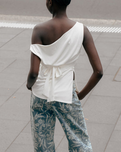 Lani Off Shoulder Top Off White