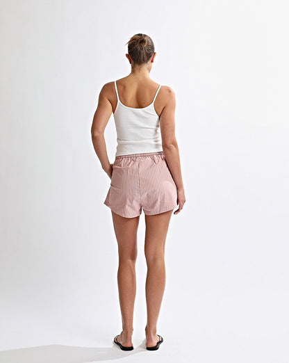 Rowan Shorts Pink Stripe