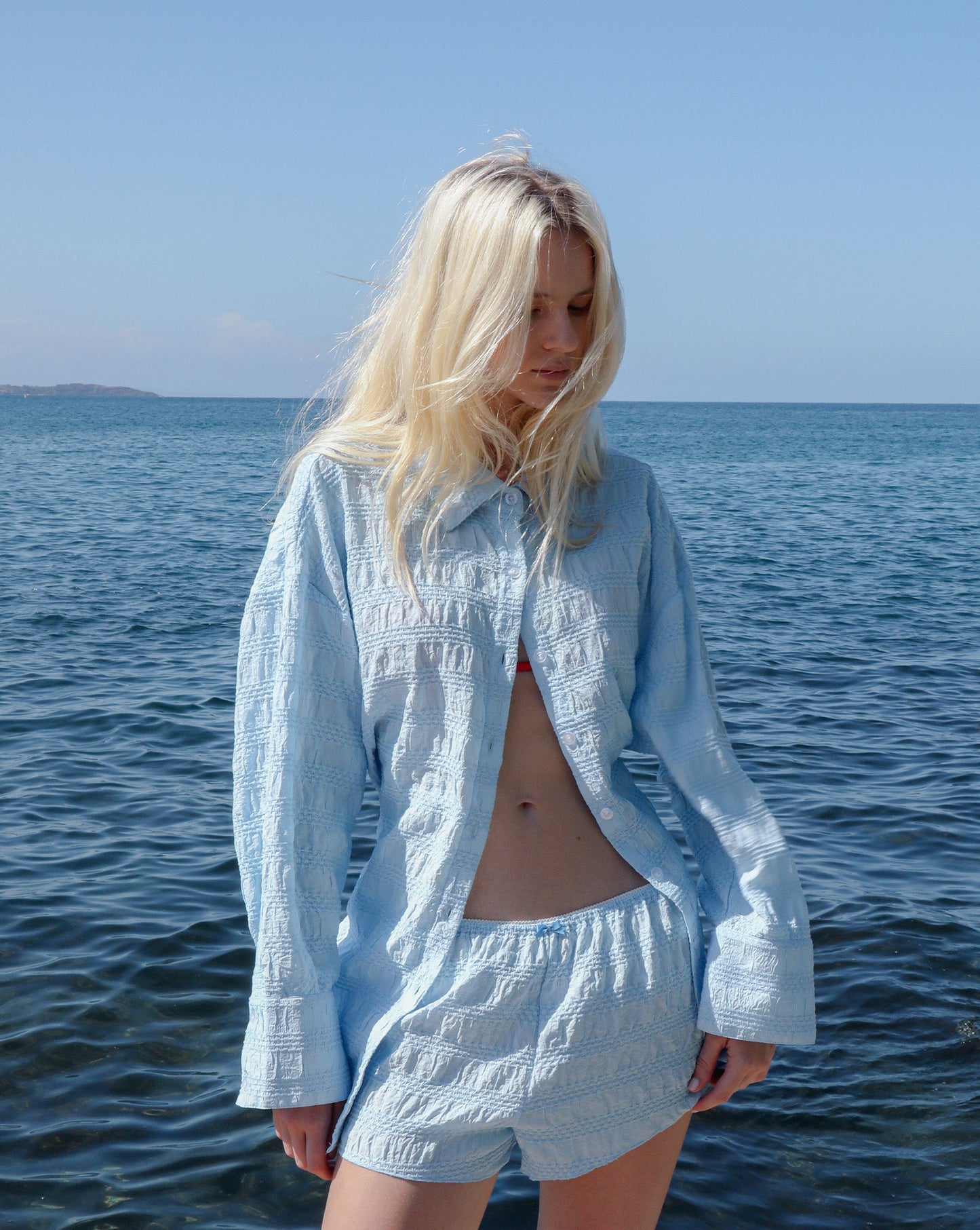 Andi Shorts Sky Blue