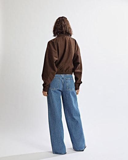 Danny Bomber Jacket Chocolate