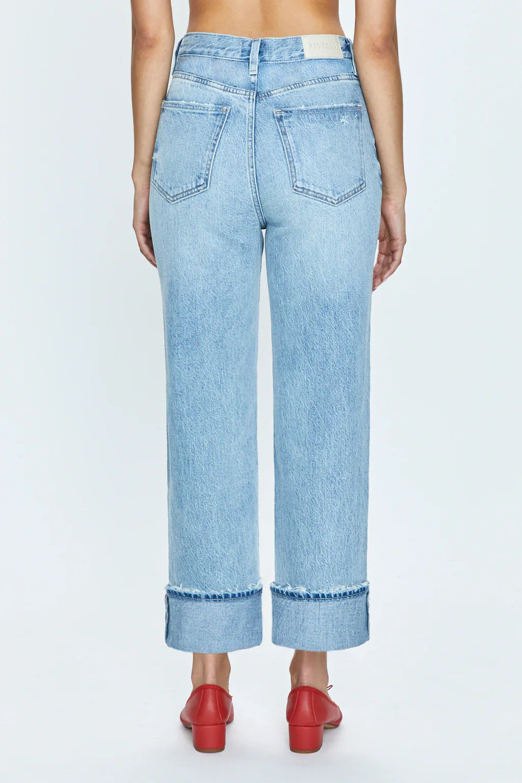 PISTOLA Cassie Super High Rise Straight Jean