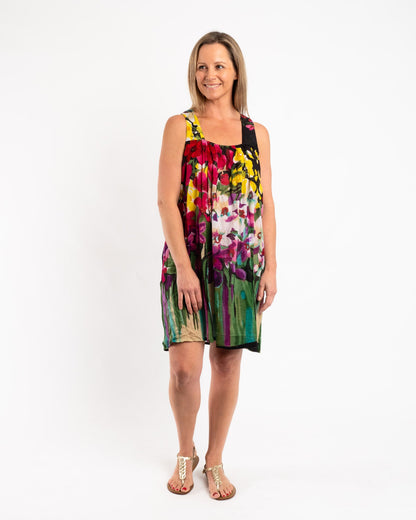 Summer Garden Above the Knee Dress