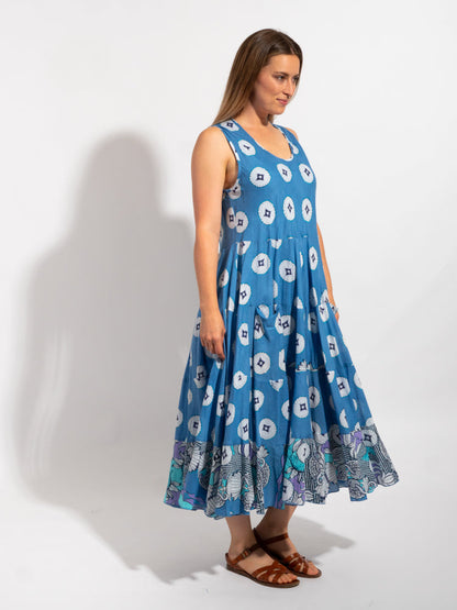 Daydream Dress in Blue Lotus