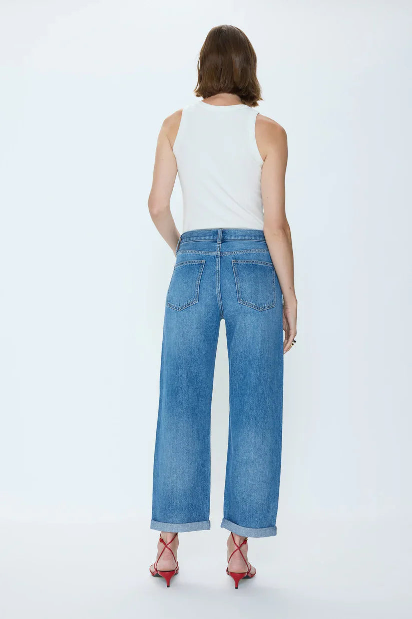 PISTOLA Donny Rolled Hem Boyfriend Jeans