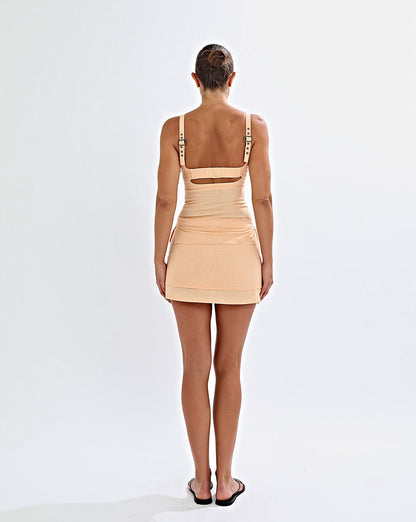 Chloe Skirt Peach