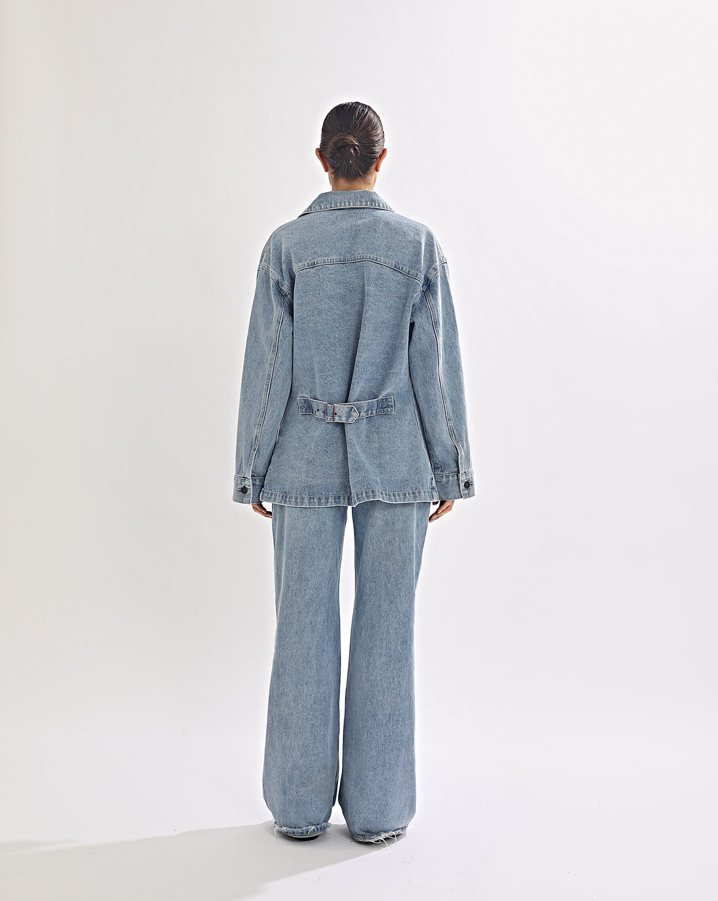 Harley Denim Shirt Mid Blue