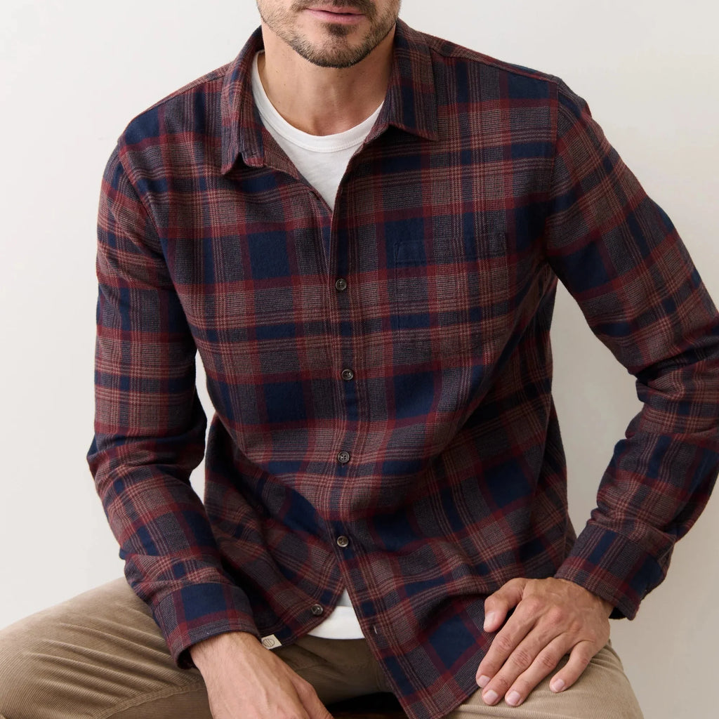 Marine Layer Tahoe Flannel Shirt