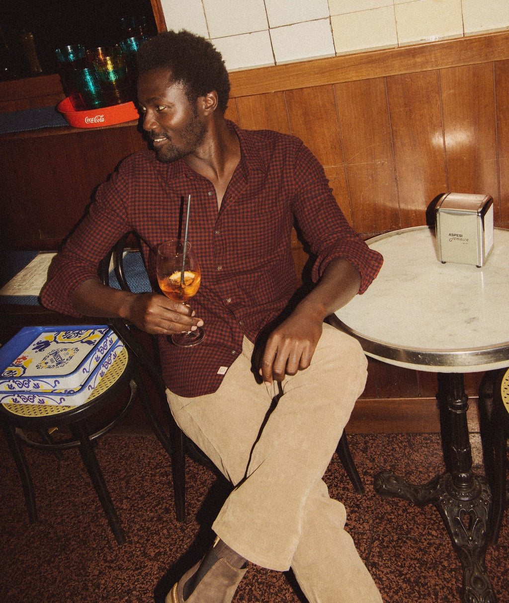 Marine Layer Tahoe Flannel Shirt
