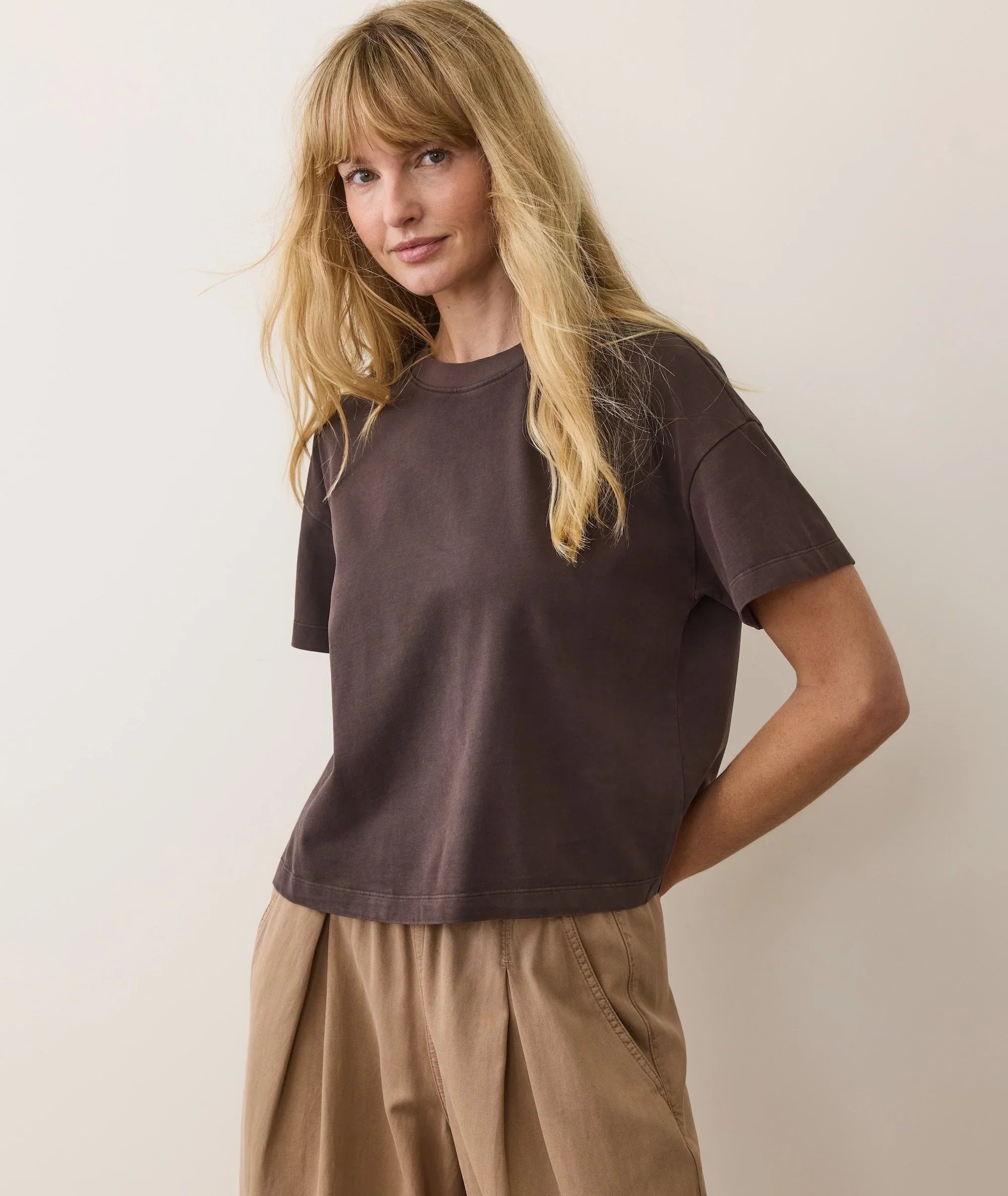 Marine Layer Luxe Sueded Tee