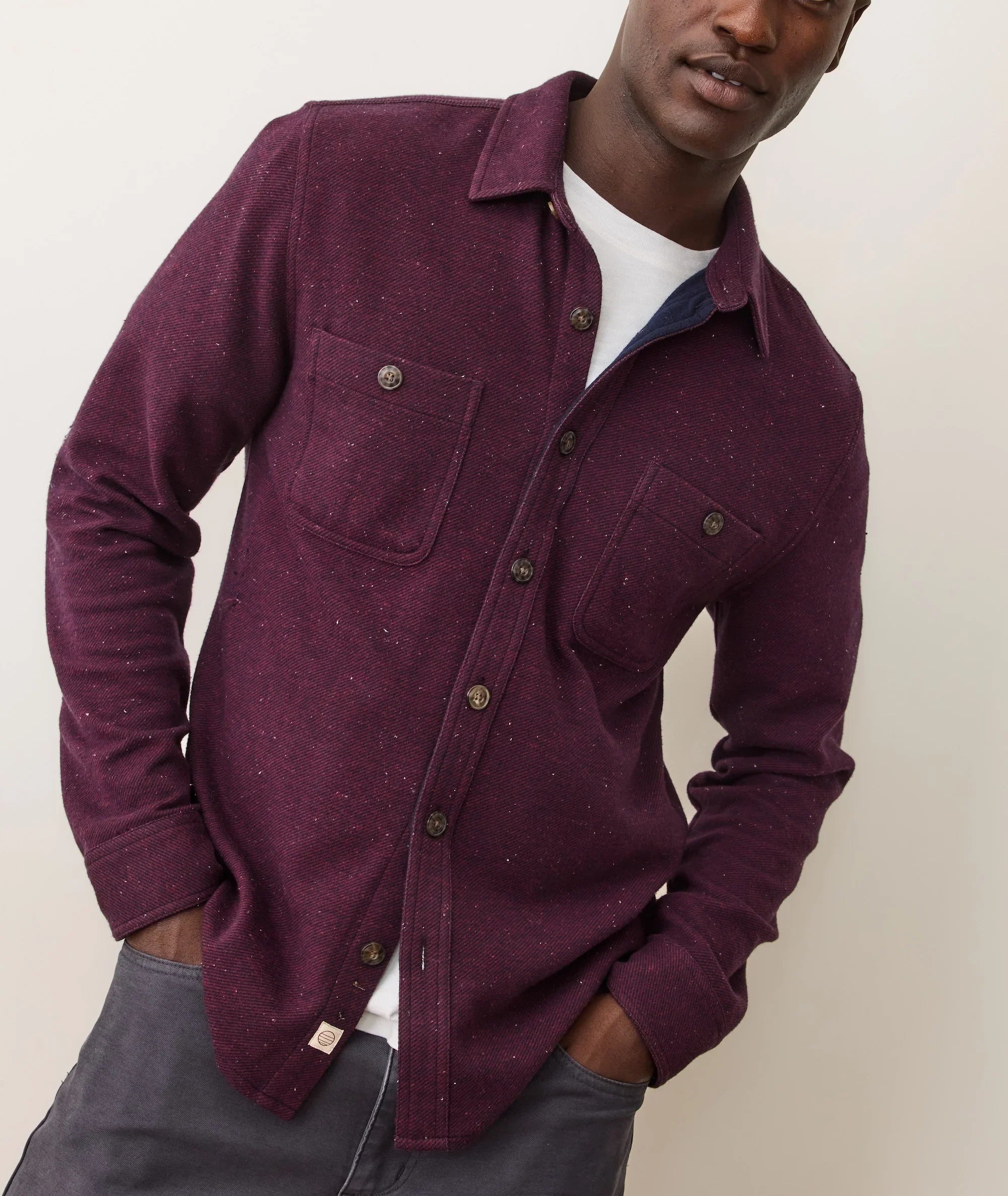 Marine Layer Pacifica Stretch Twill Overshirt