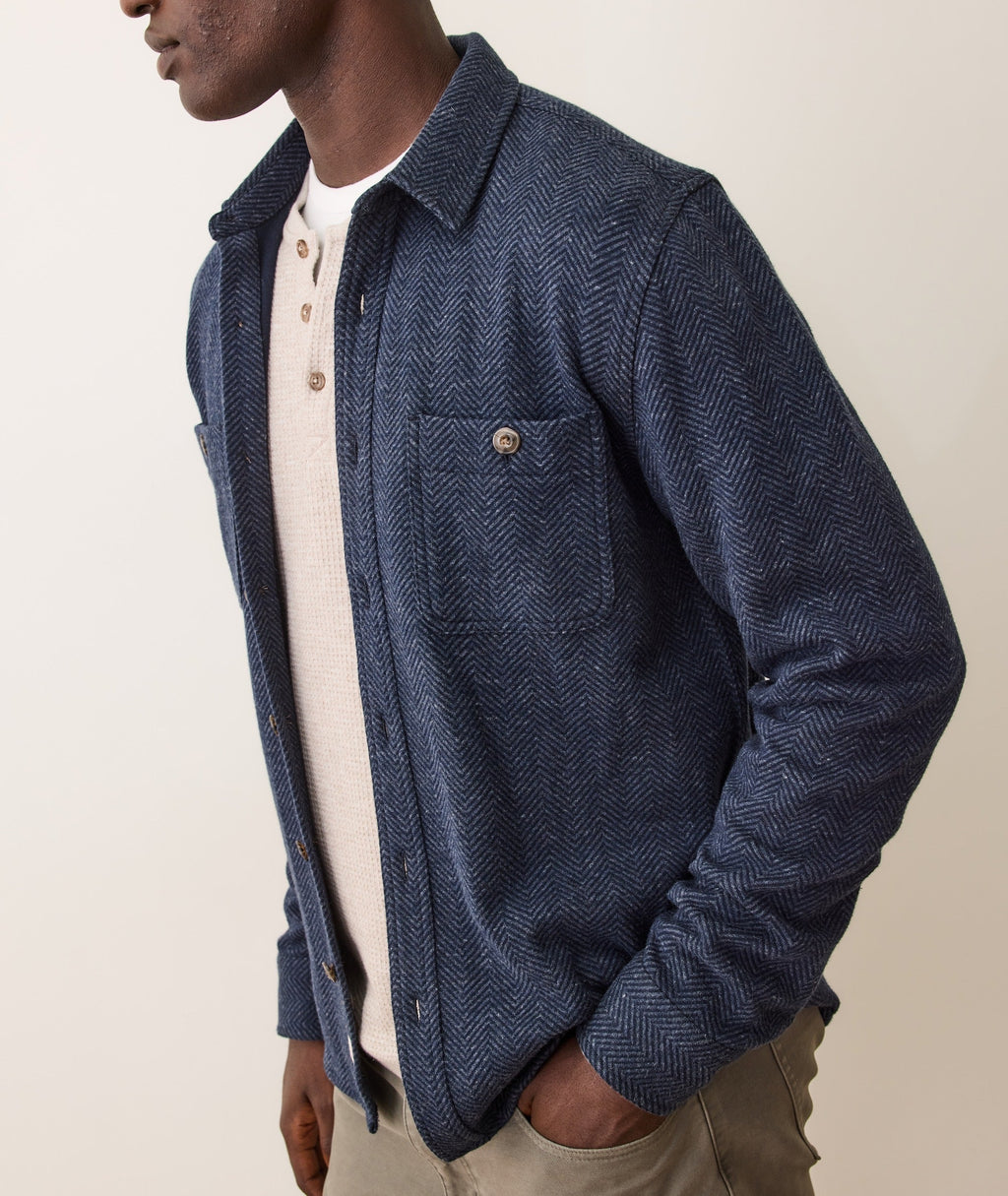 Marine Layer Pacifica Stretch Twill Overshirt