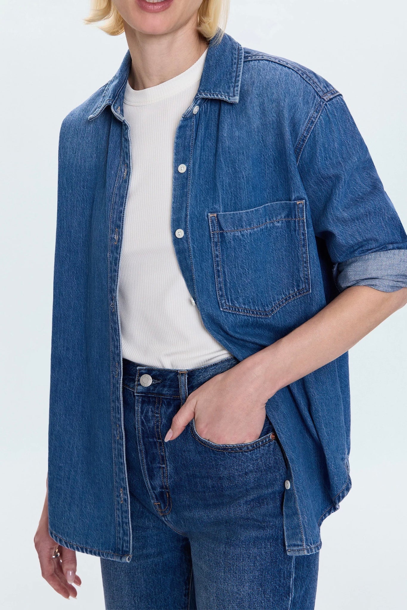 Jaime Essential Denim Shirt