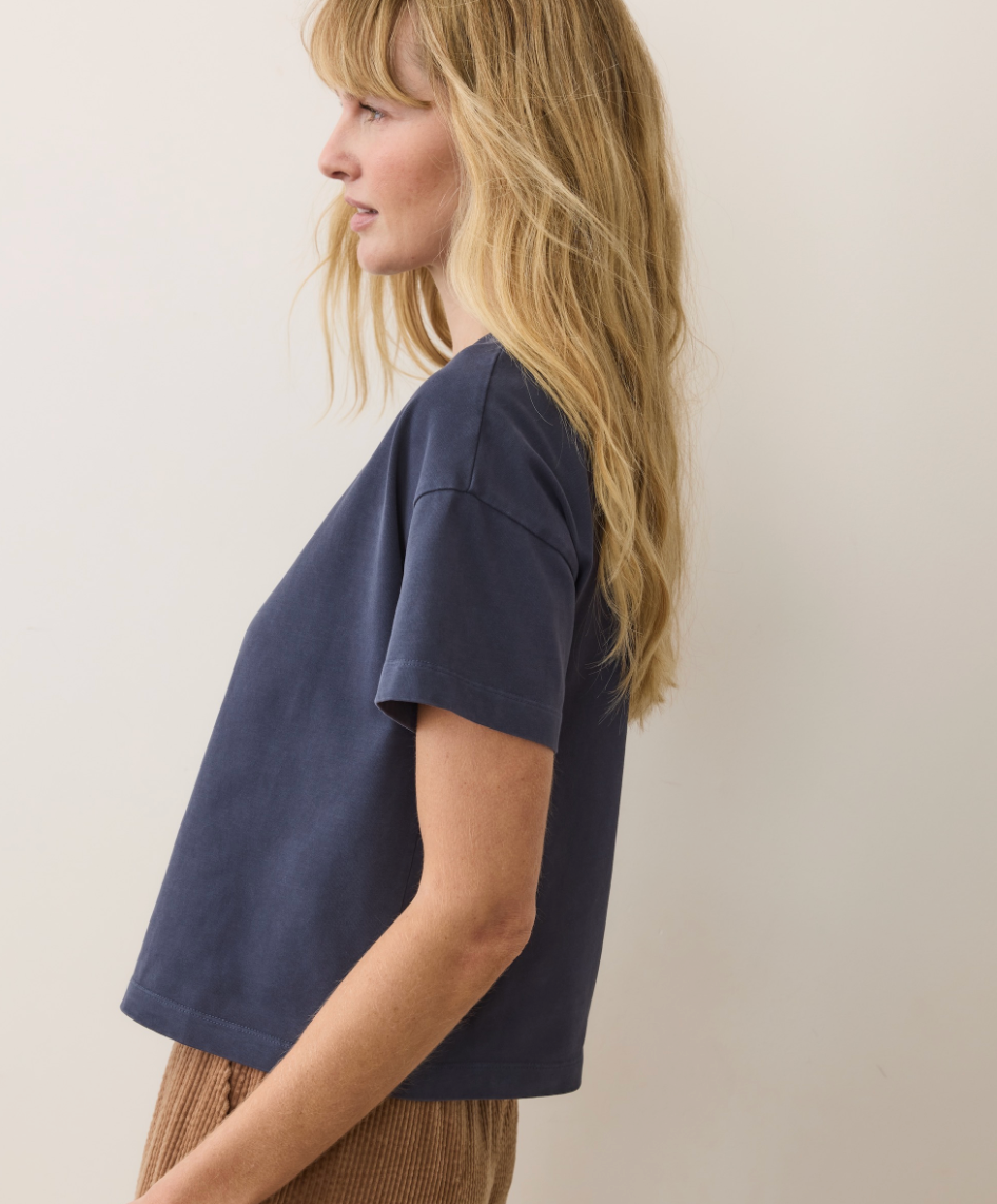 Marine Layer Luxe Sueded Tee