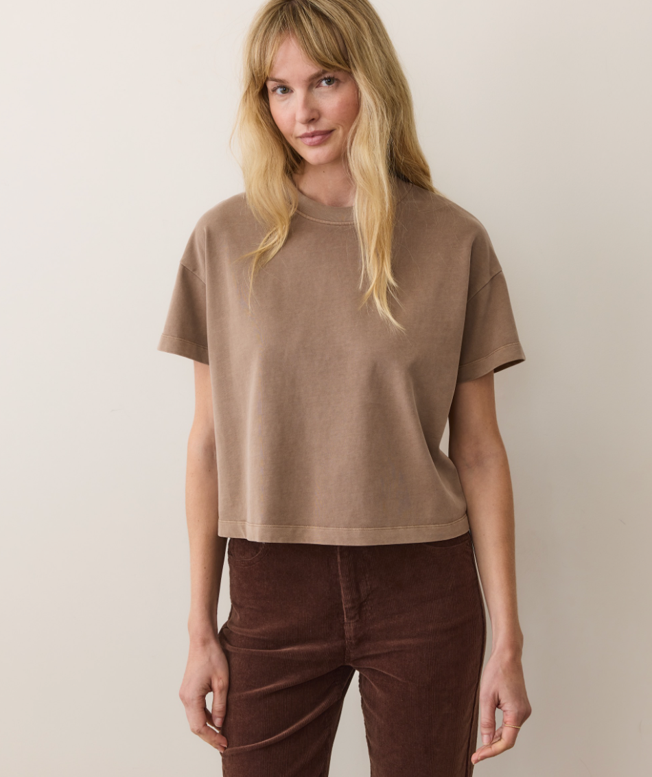 Marine Layer Luxe Sueded Tee