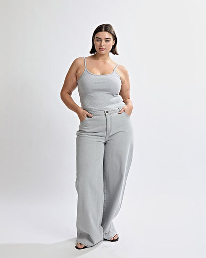 Oli Tank Grey Marl
