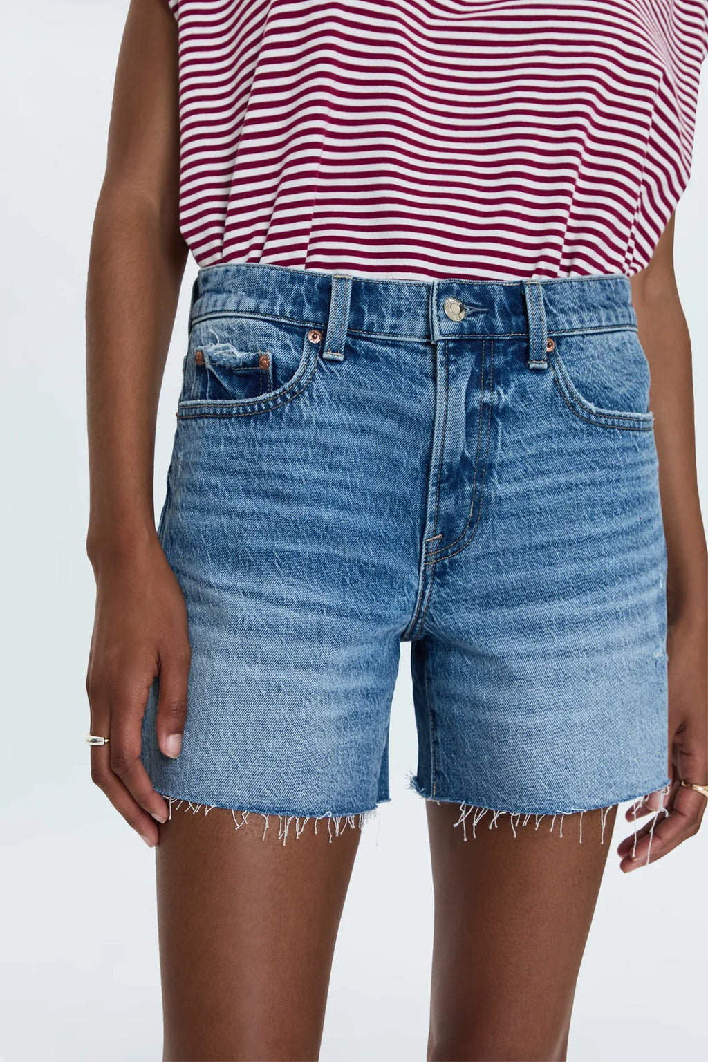 PISTOLA Kennedy Mid-Rise Short